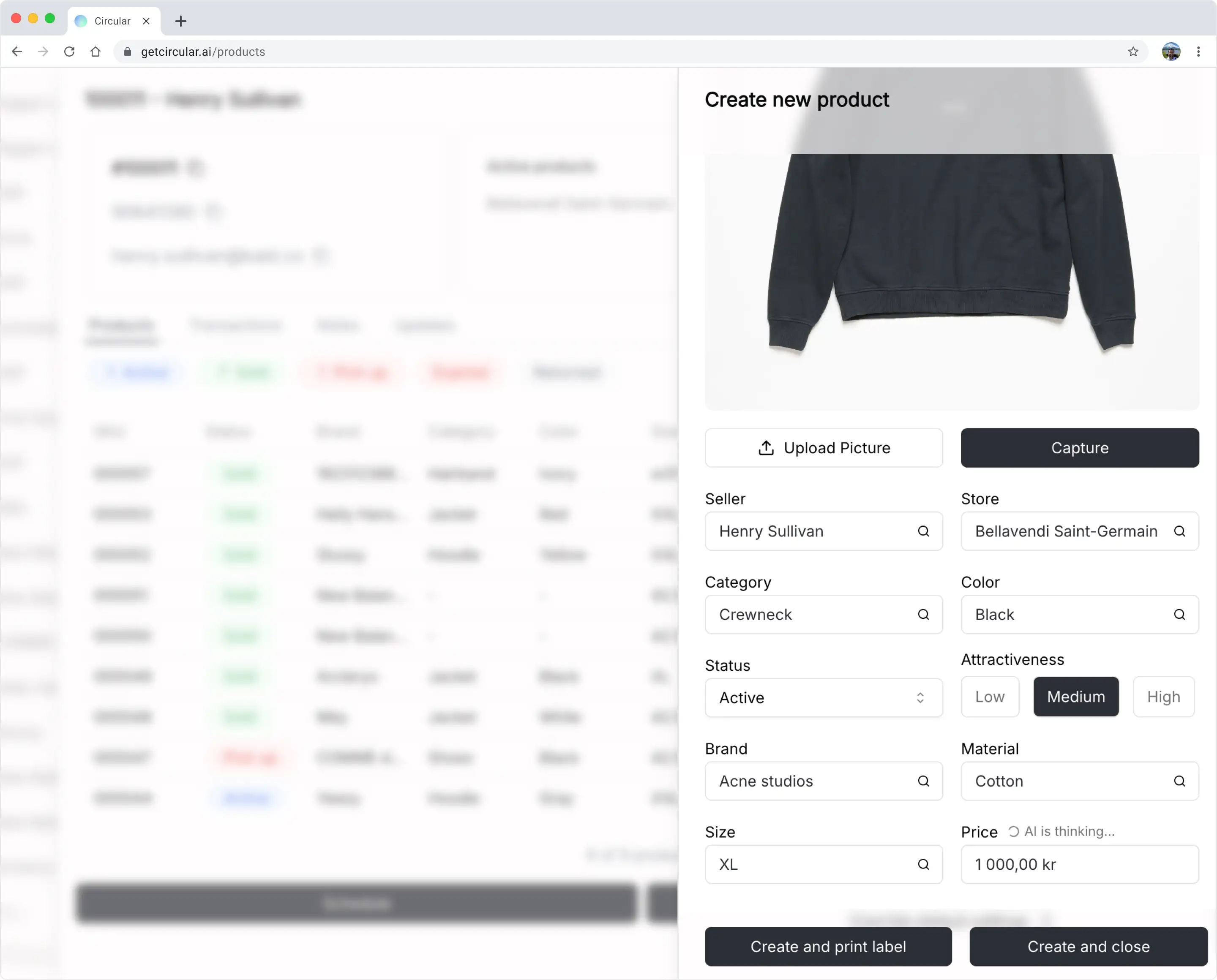Circular resale made easy and profitable